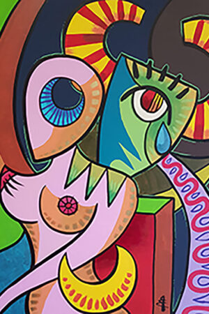 La Donna che respinse il Diavolo - OPERA SELEZIONATA PER BIENNALE DI FERRARA